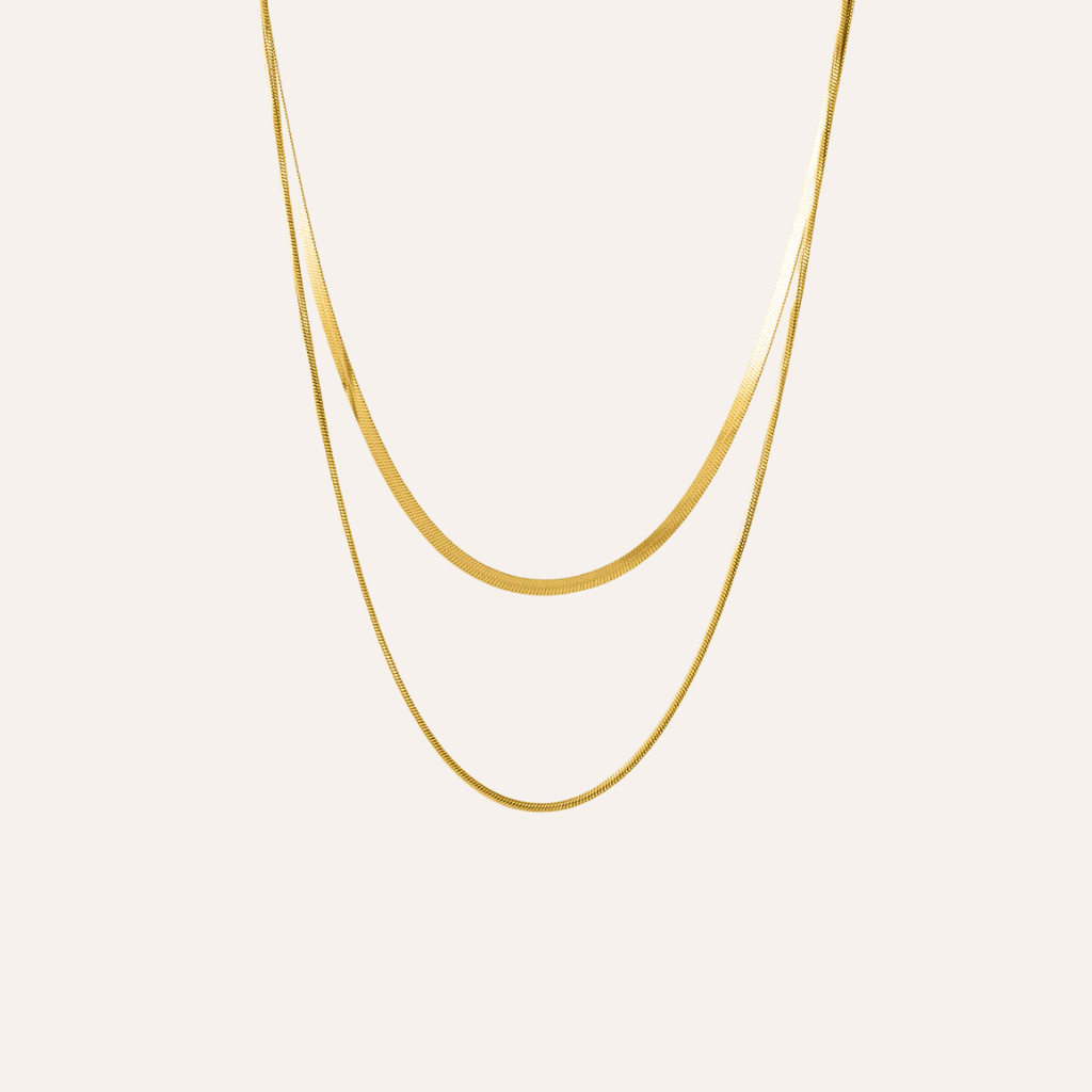 Eterna Layered Snake Chains - 260