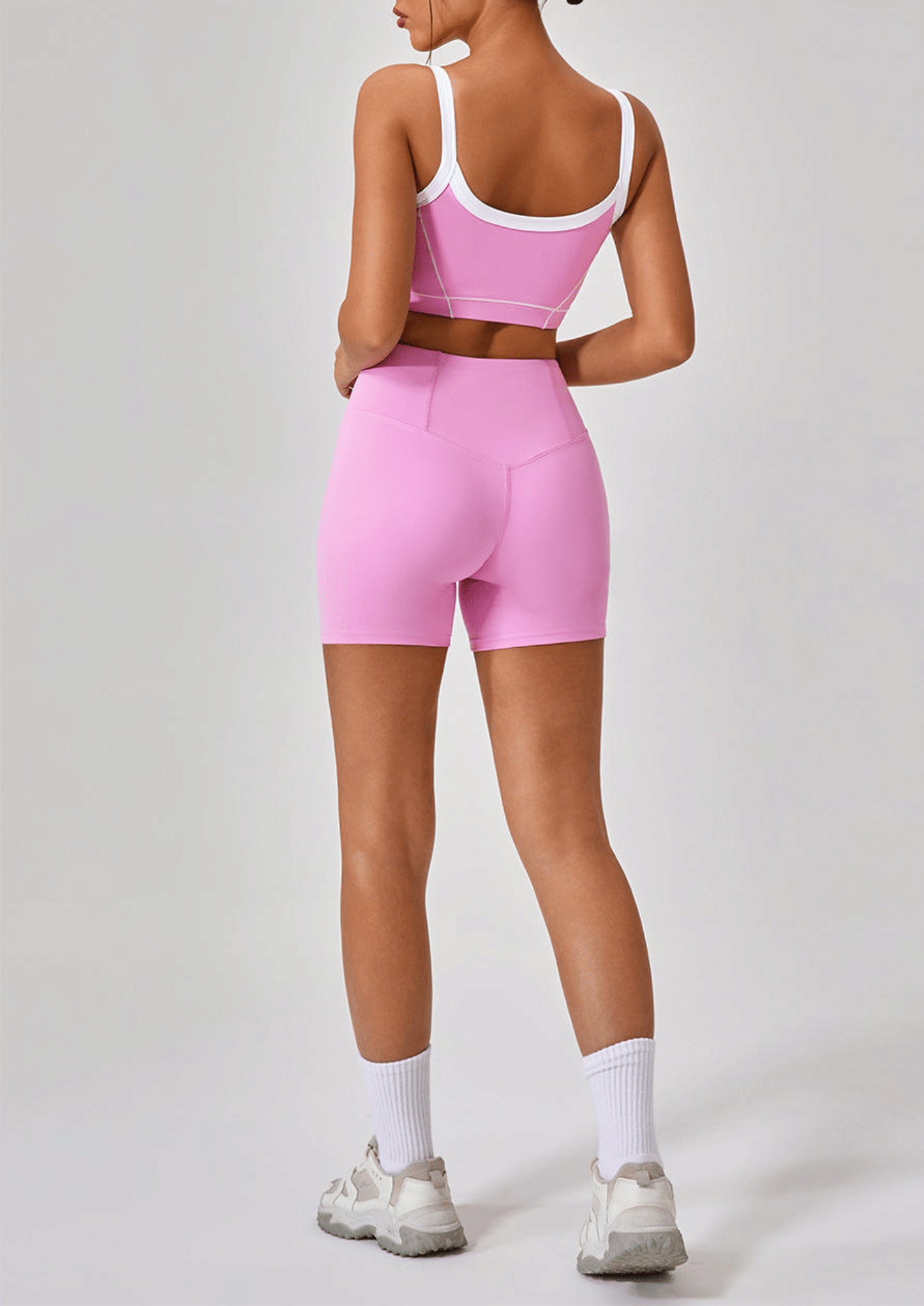 Flamingo Pink Shorts by Sculpt - 29