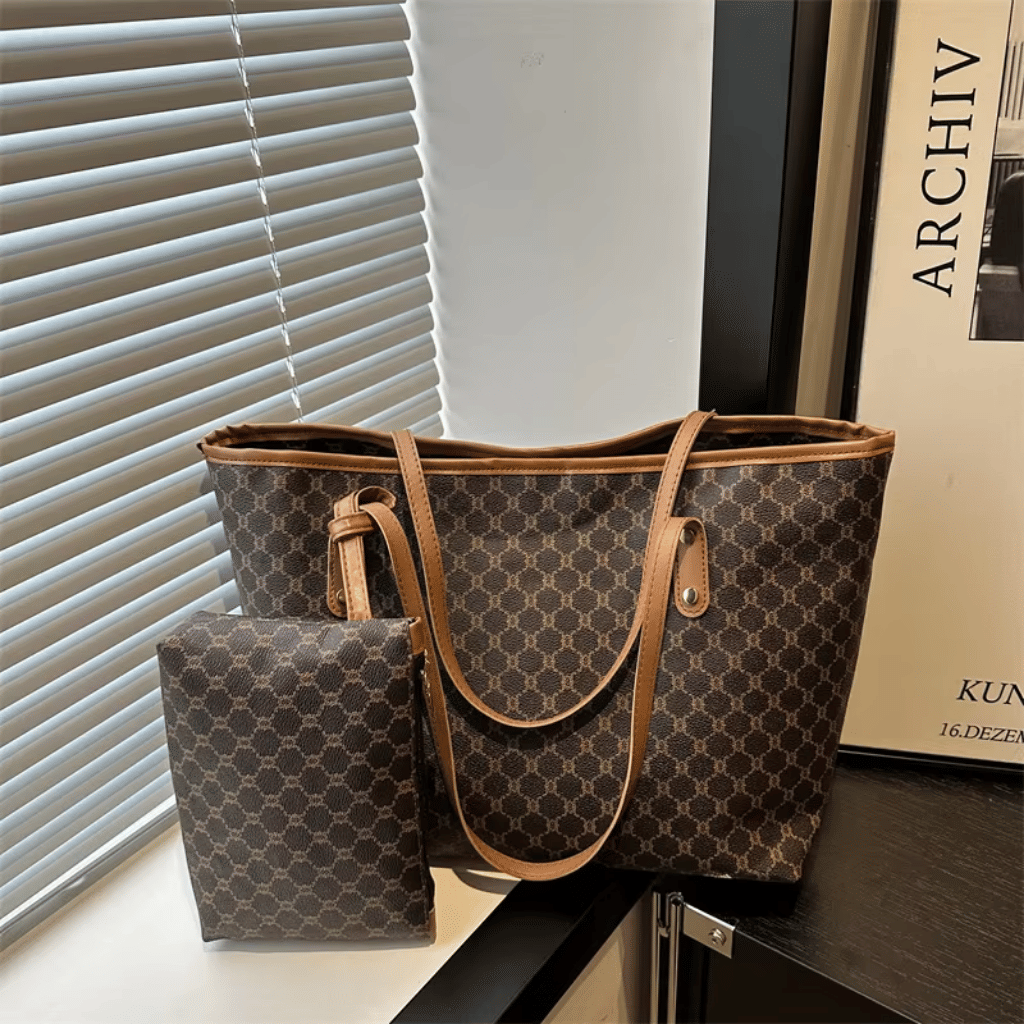 Everyday Pattern Tote Set - 349