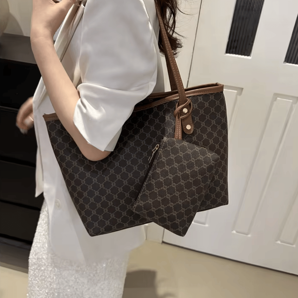 Everyday Pattern Tote Set - 351