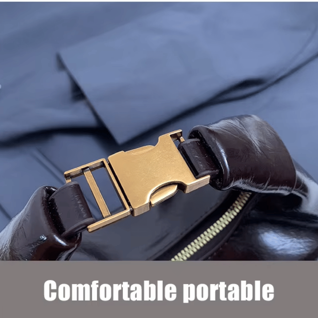 Maroon Mini Crescent Bag - 362