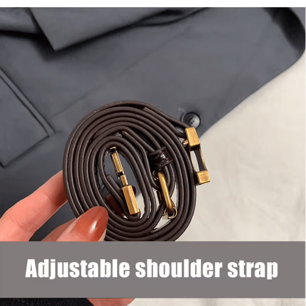 Maroon Mini Crescent Bag - 363