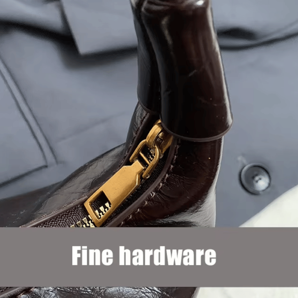 Maroon Mini Crescent Bag - 364