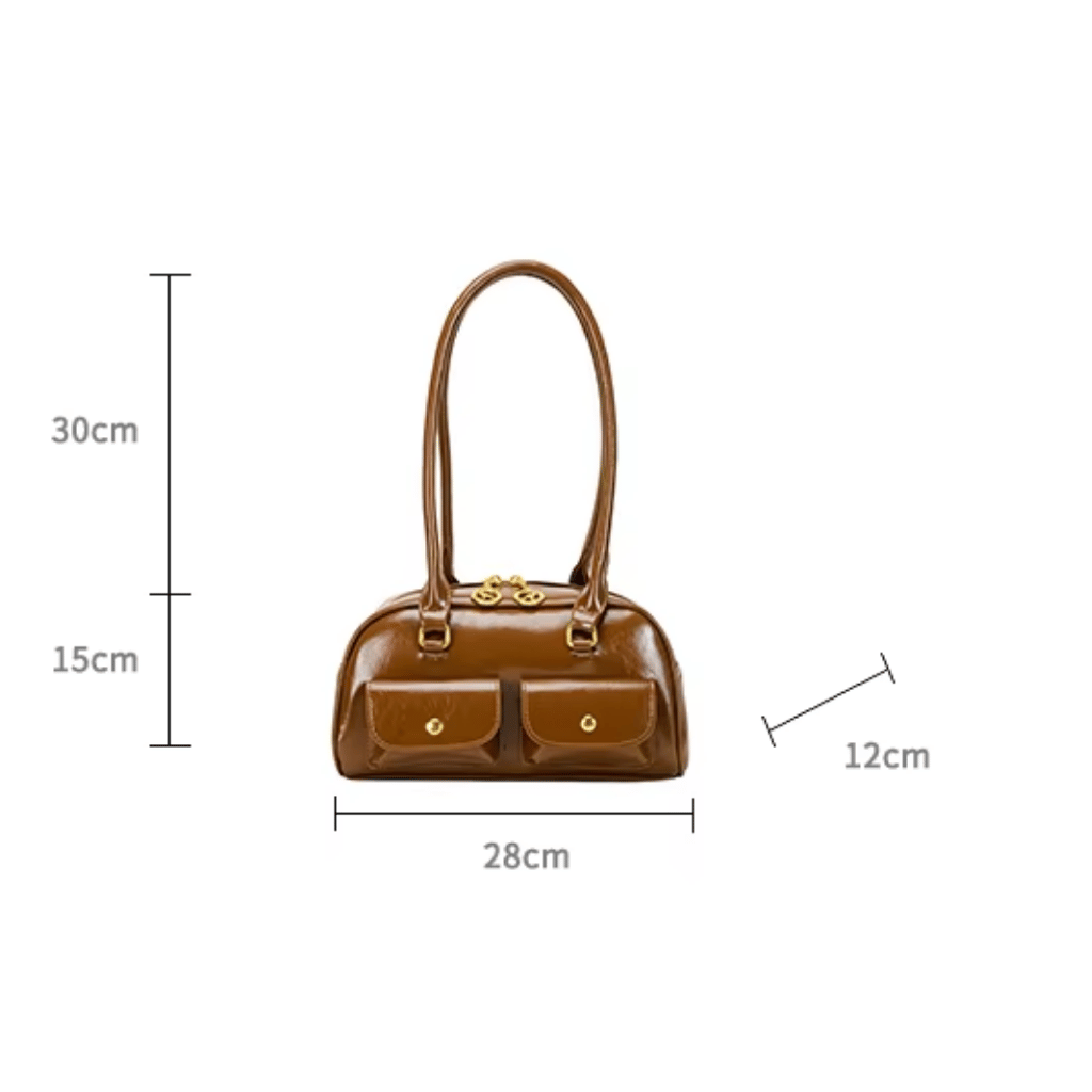 Oslo Vegan Leather Pocket Bag - 377