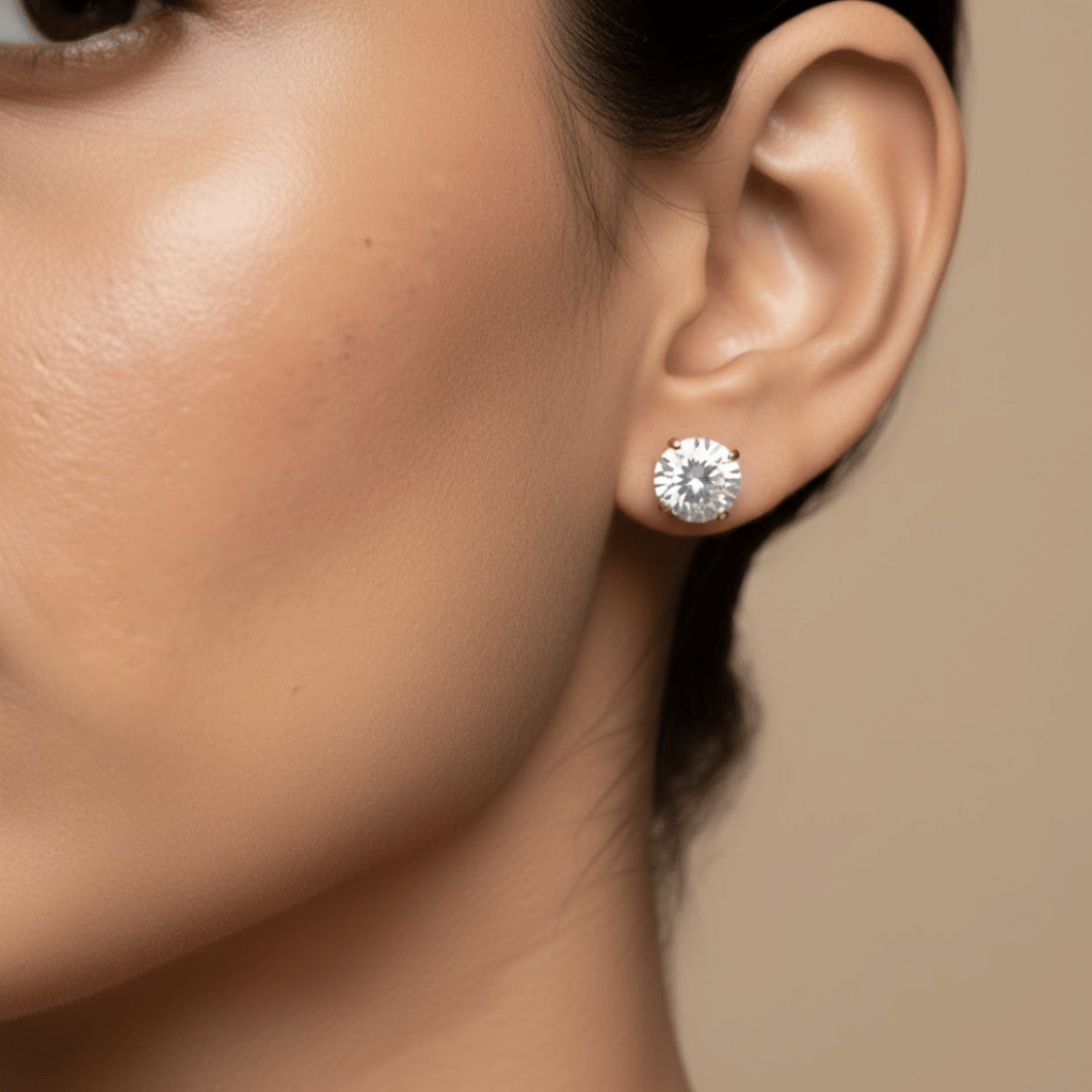 18K Zircon Studded Earrings - 3_a937cc99-d391-40b7-83a8-b1afc5c5cbc0