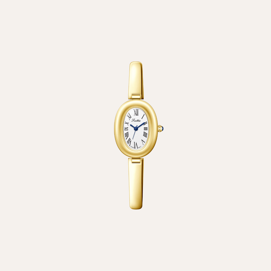 Oval Quartz Watch - 424