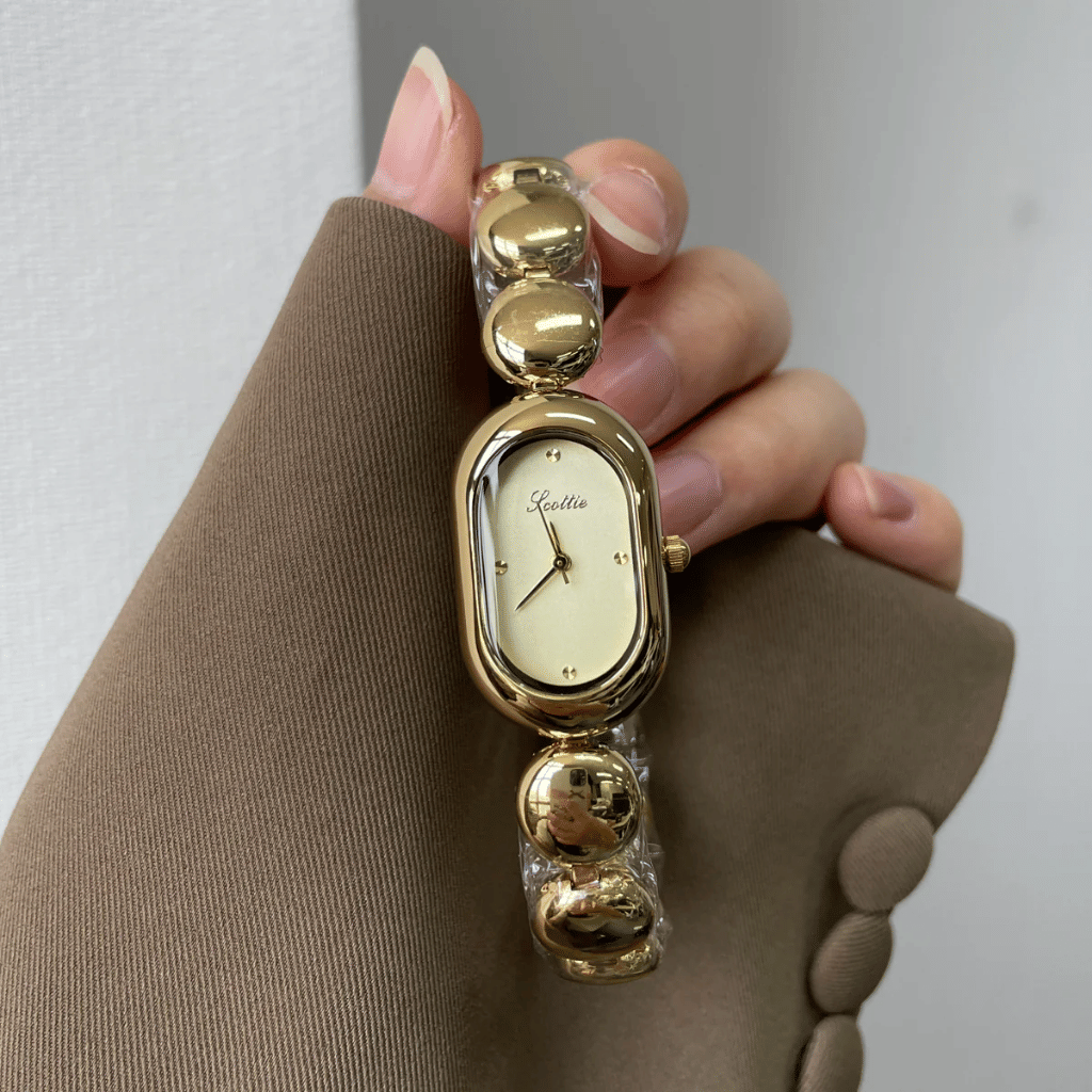 Pearl Beads Quartz Watch - 431