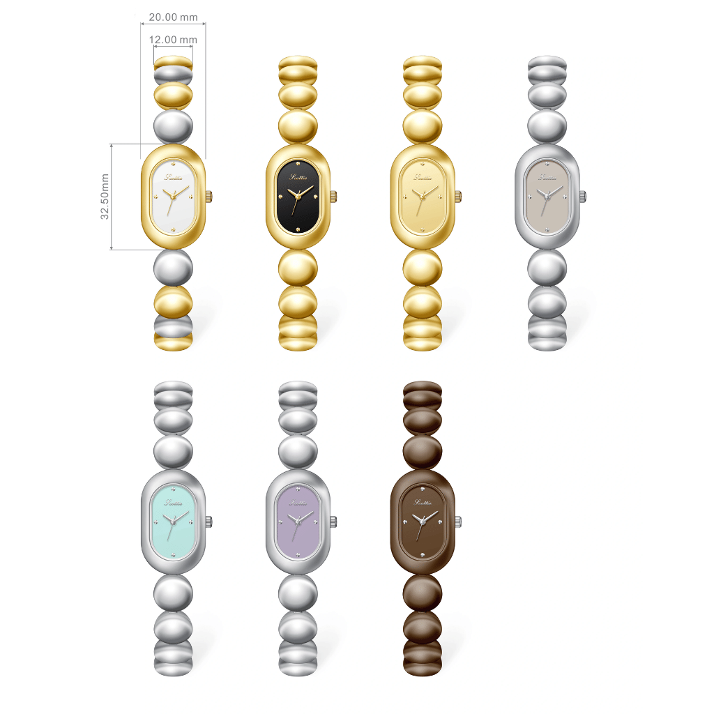 Pearl Beads Quartz Watch - 437