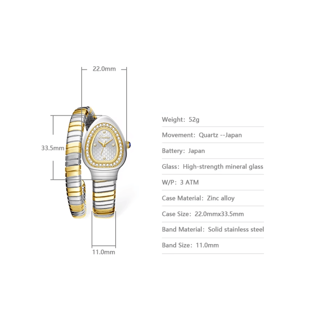 Snakehead Bracelet Watch - 452