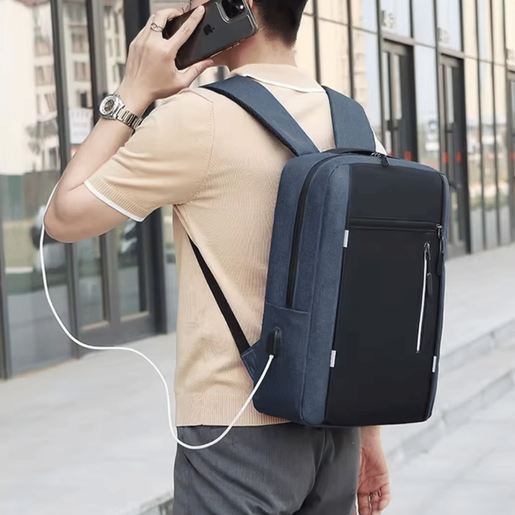 3-Piece Polyester Backpack, Sling & Pouch Set - 73_5f51c725-ad68-499a-b45a-e3f49b0c87da