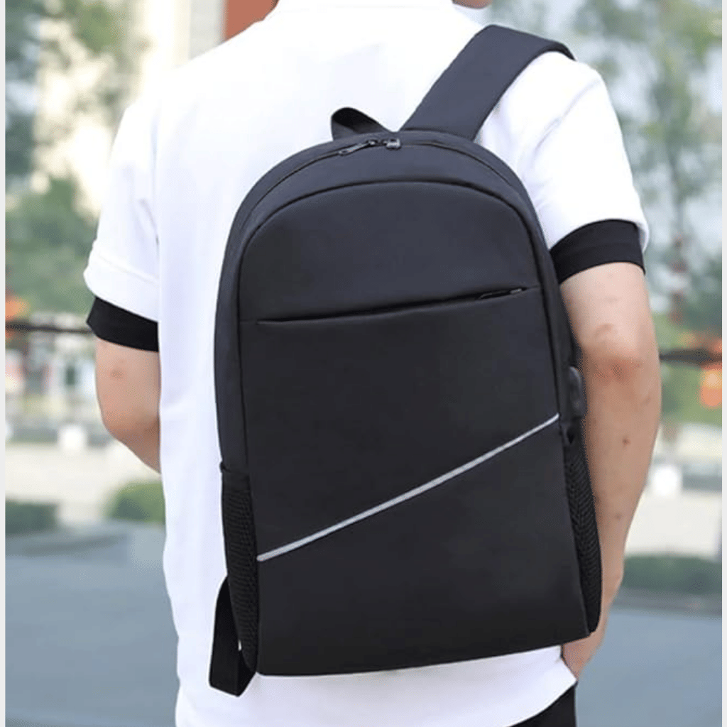 3‑Piece Nylon Backpack, Sling Bag and Tote Set - 85